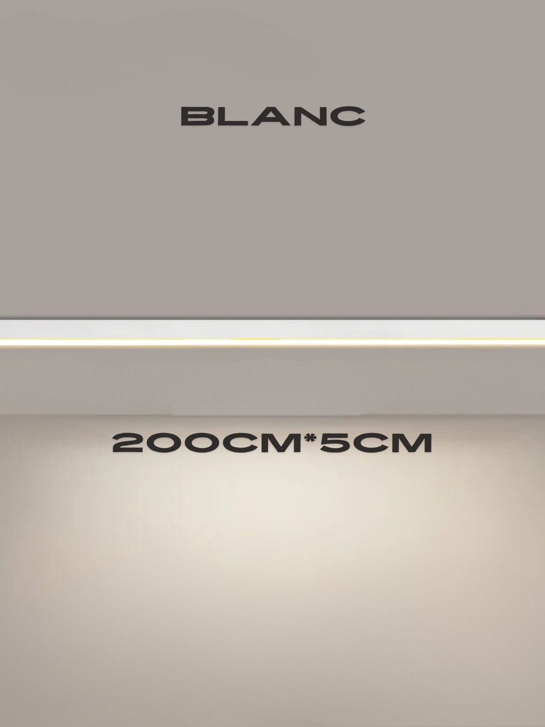 Barre d'éclairage led<br>Lueur Nordique