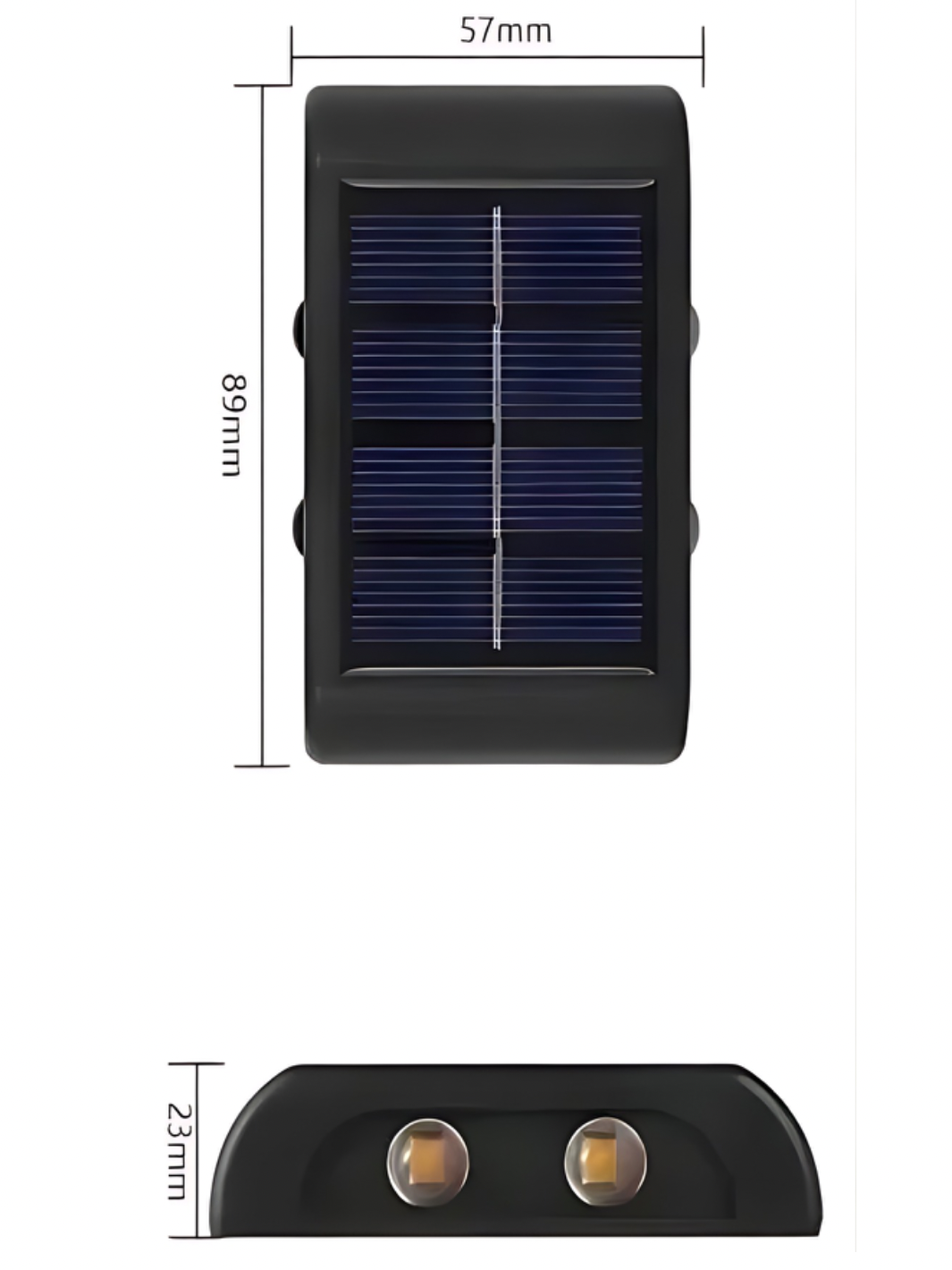 Applique Murale<br>Solaire Waterproof