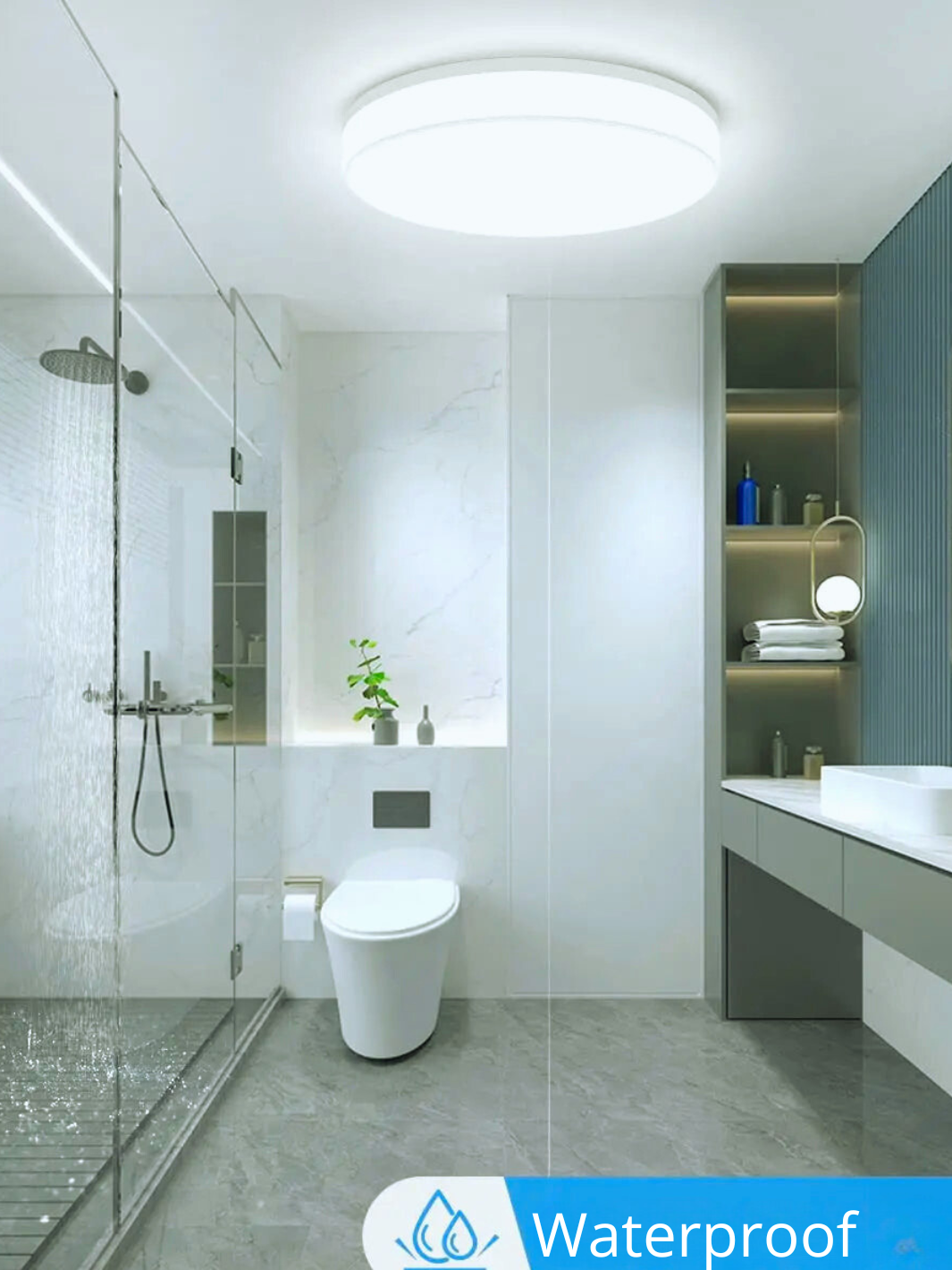 Plafonnier LED Moderne<br>NovaStyle