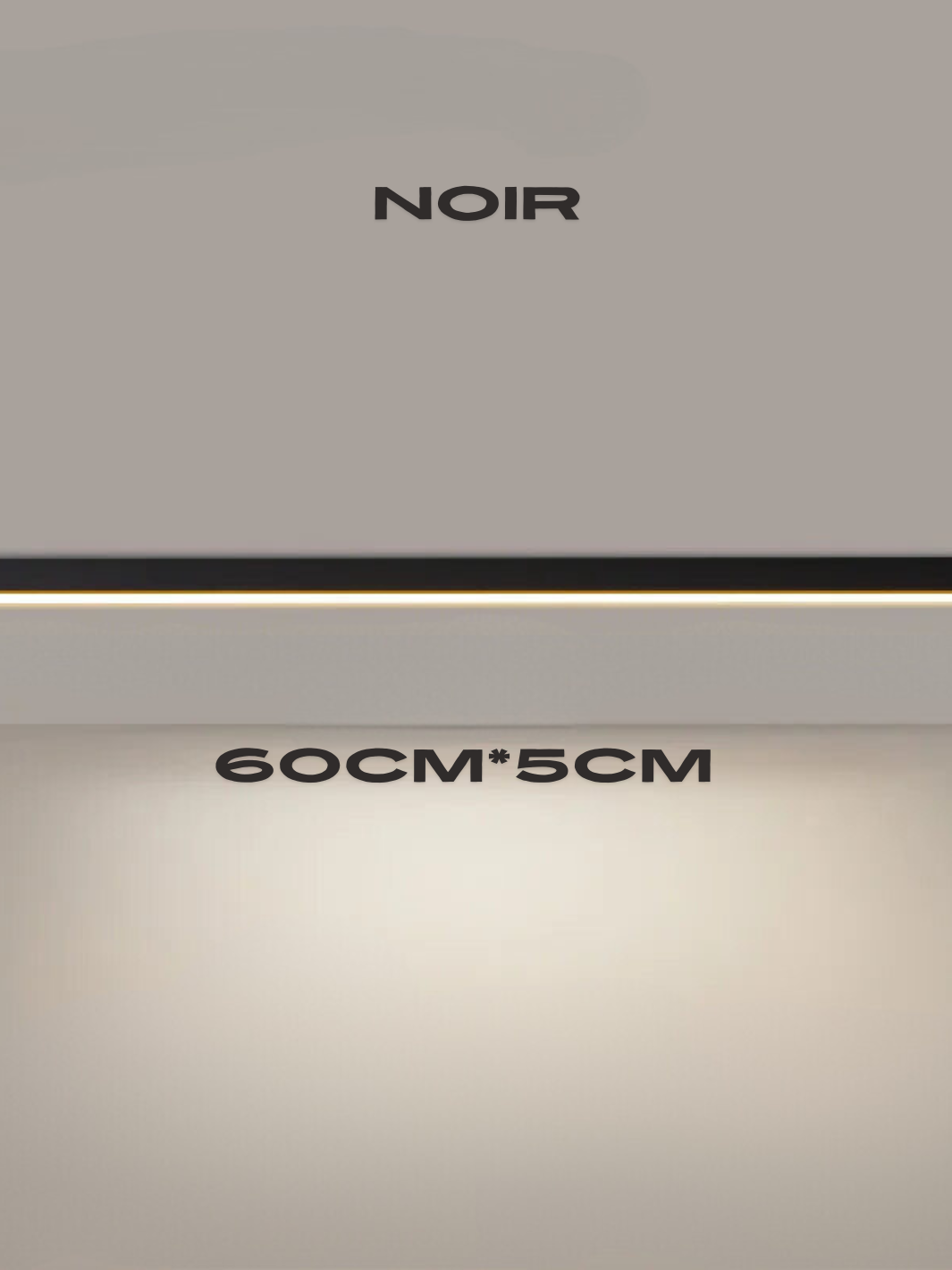 Barre d'éclairage led<br>Lueur Nordique