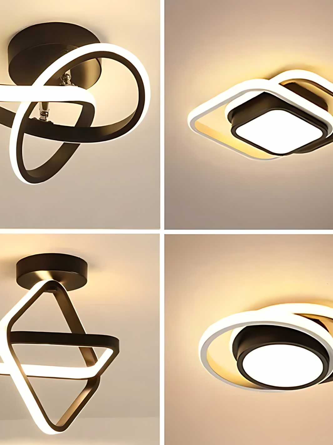 Plafonnier salon <br> Geometrica