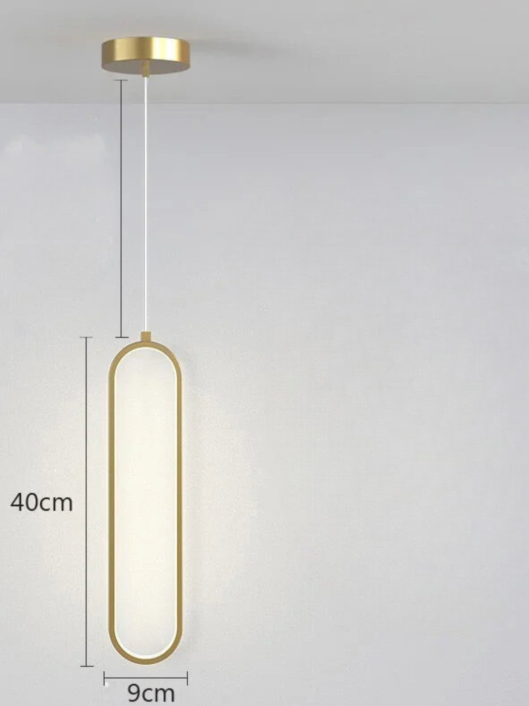 Plafonnier suspendu <br> Luxe