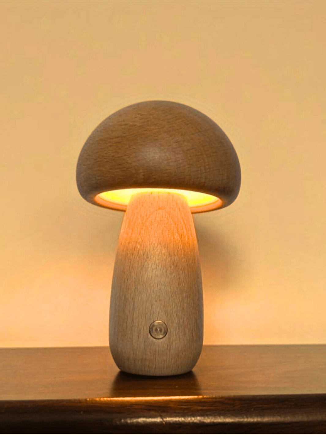 Lampe Champignon | Élégance Naturelle Séquoia
