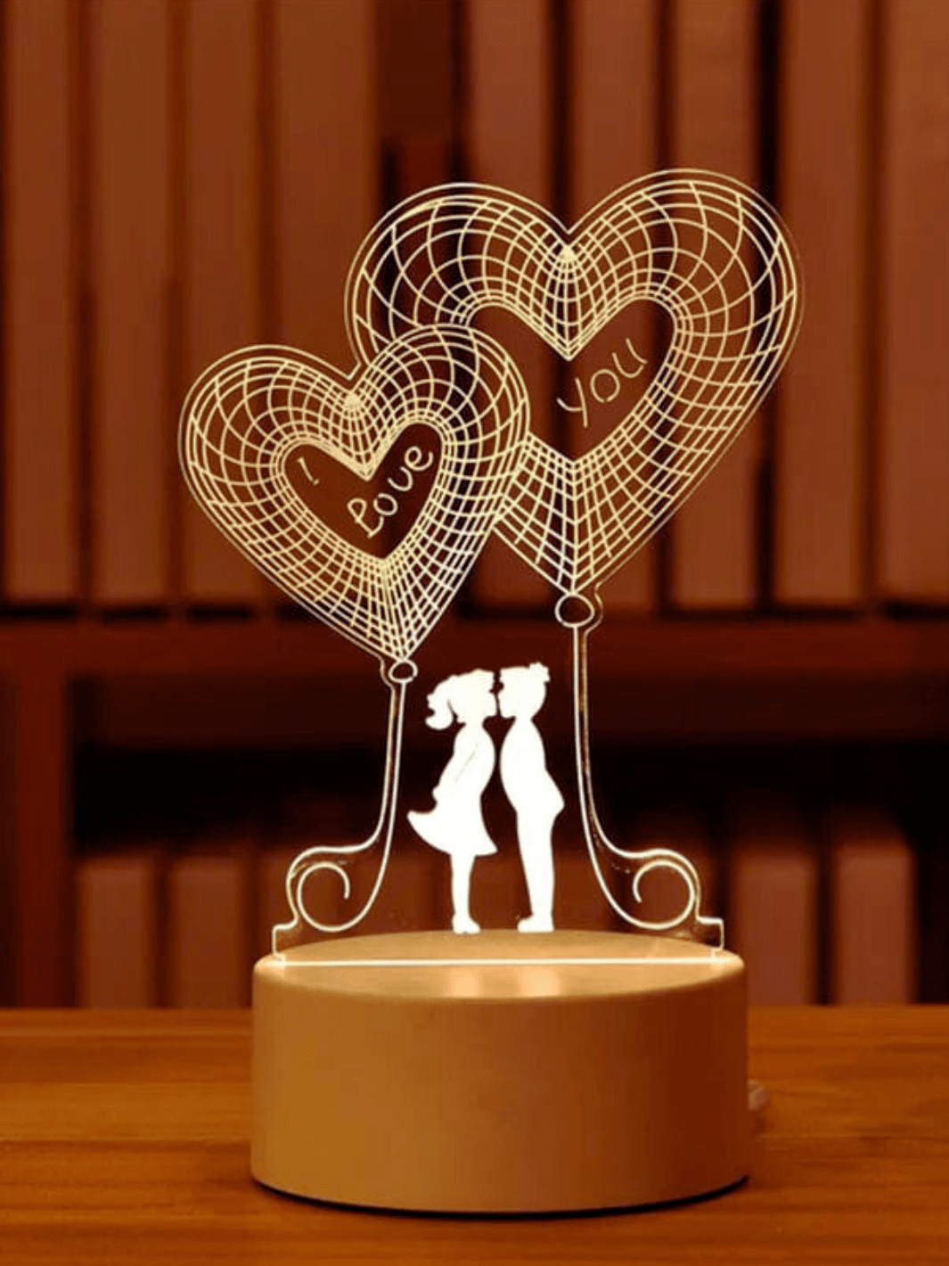 Lampe de chevet | Bisous 21 - Bisous