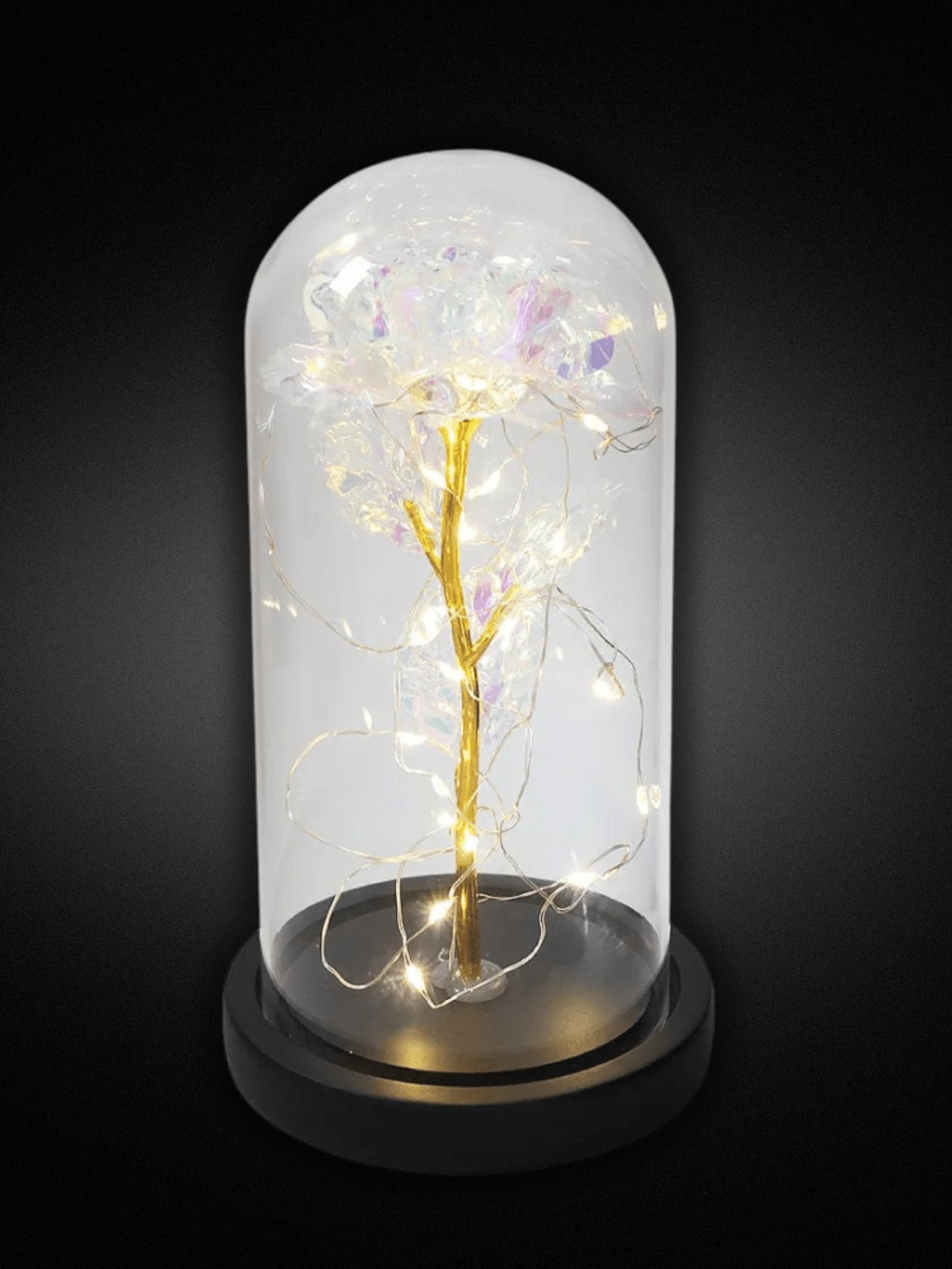 Lampe de chevet | Romantique black base bright