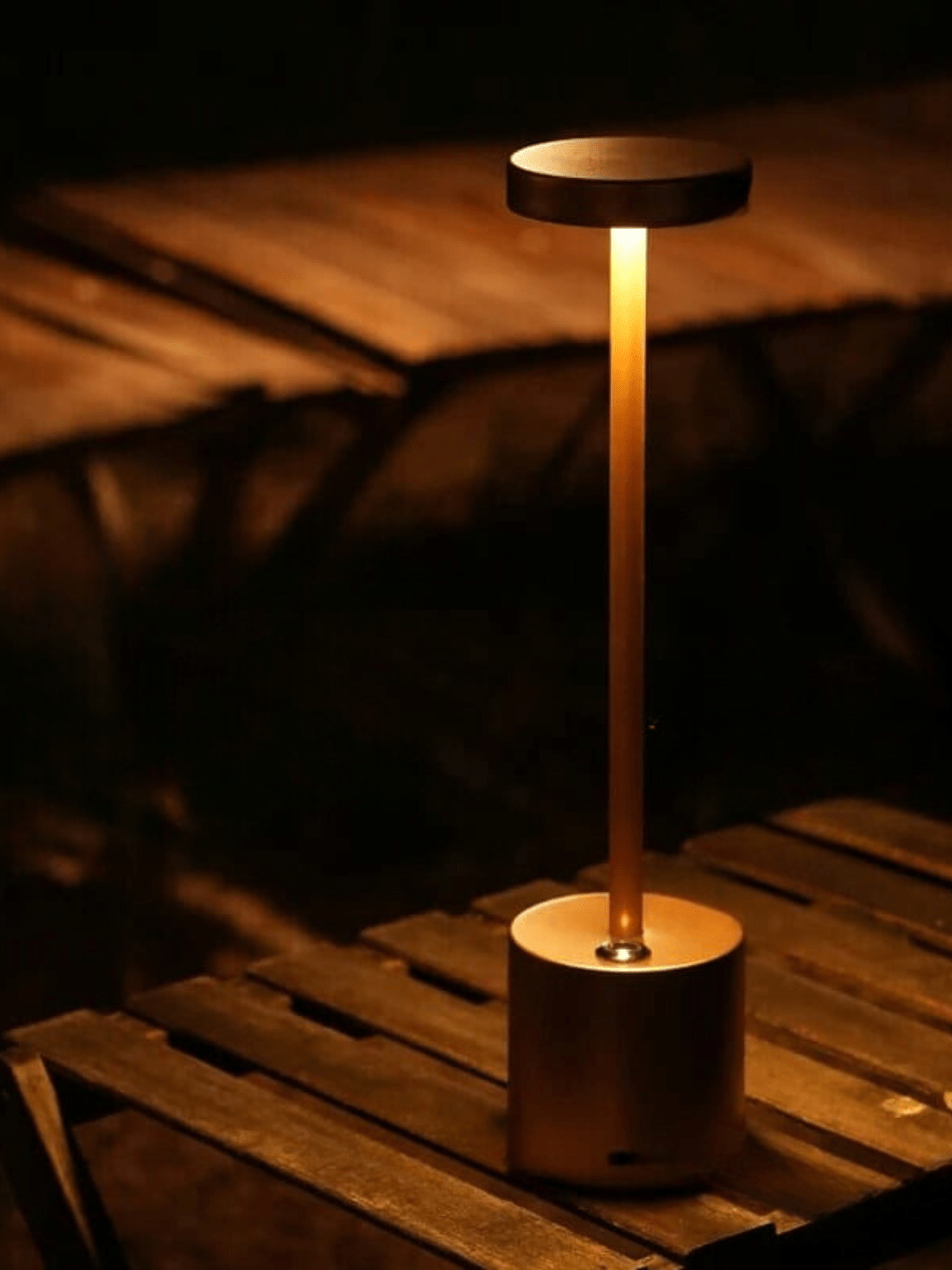 Lampe Extérieure | imperméable et Tactile Or rose