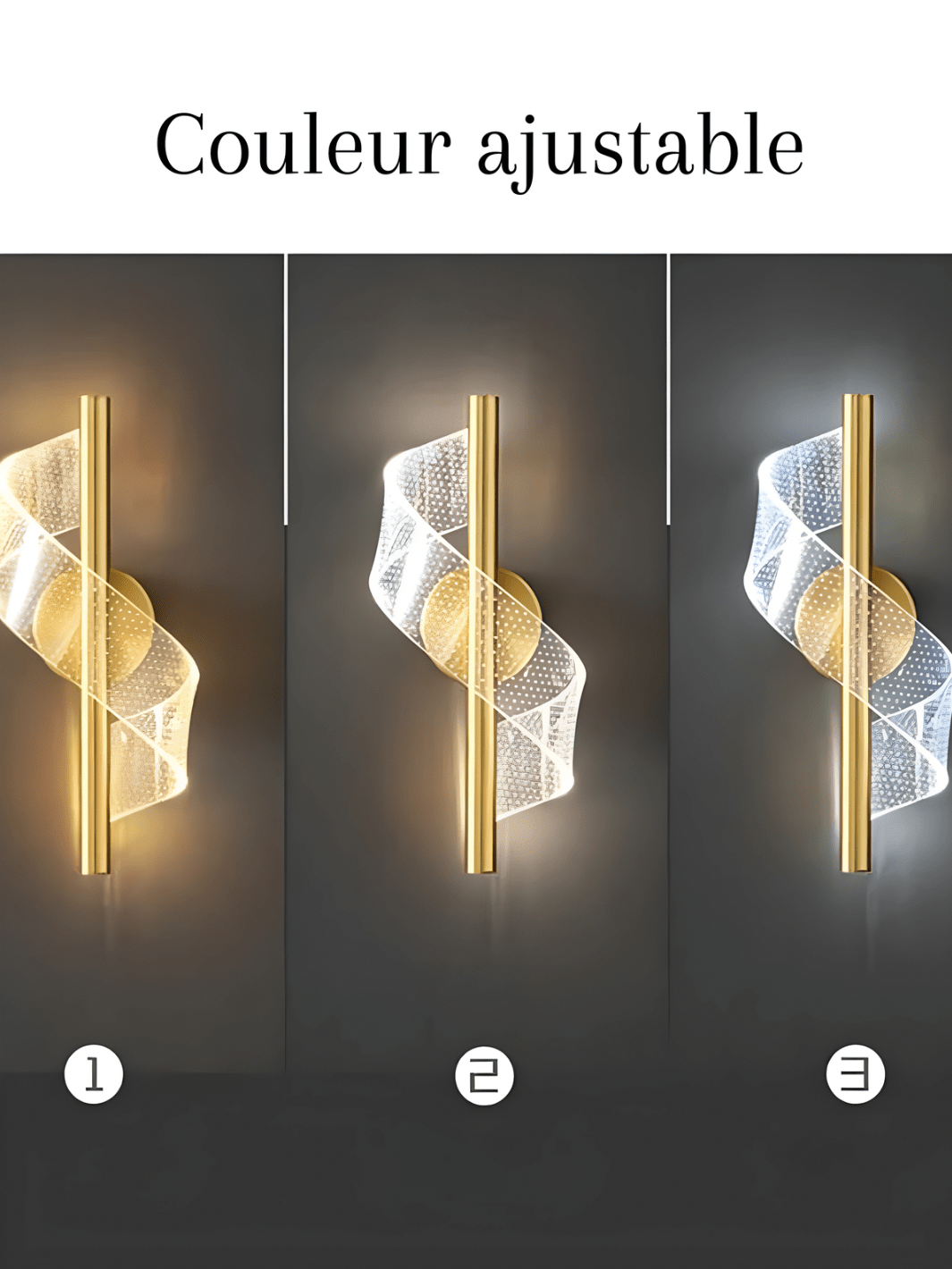 Or 2 têtes / 3 couleurs
