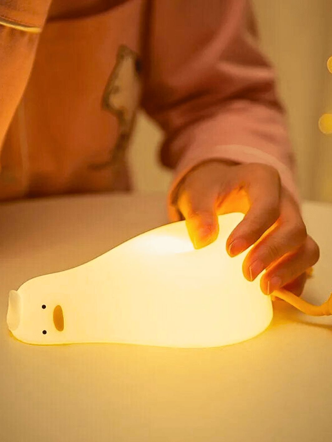 Veilleuse Enfant | Caneton Jaune