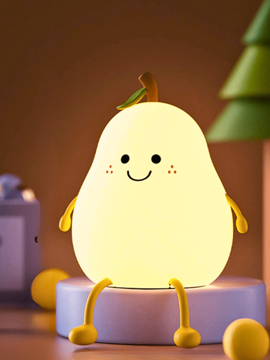 Veilleuse Enfant | Poire Jaune