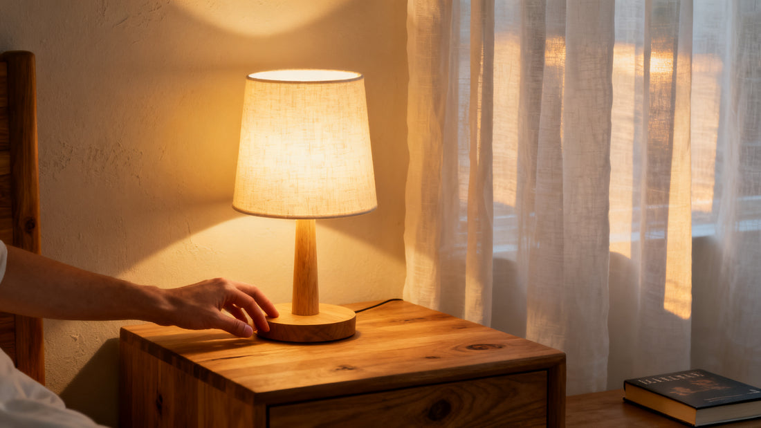 Comment fonctionne une lampe de chevet tactile ?