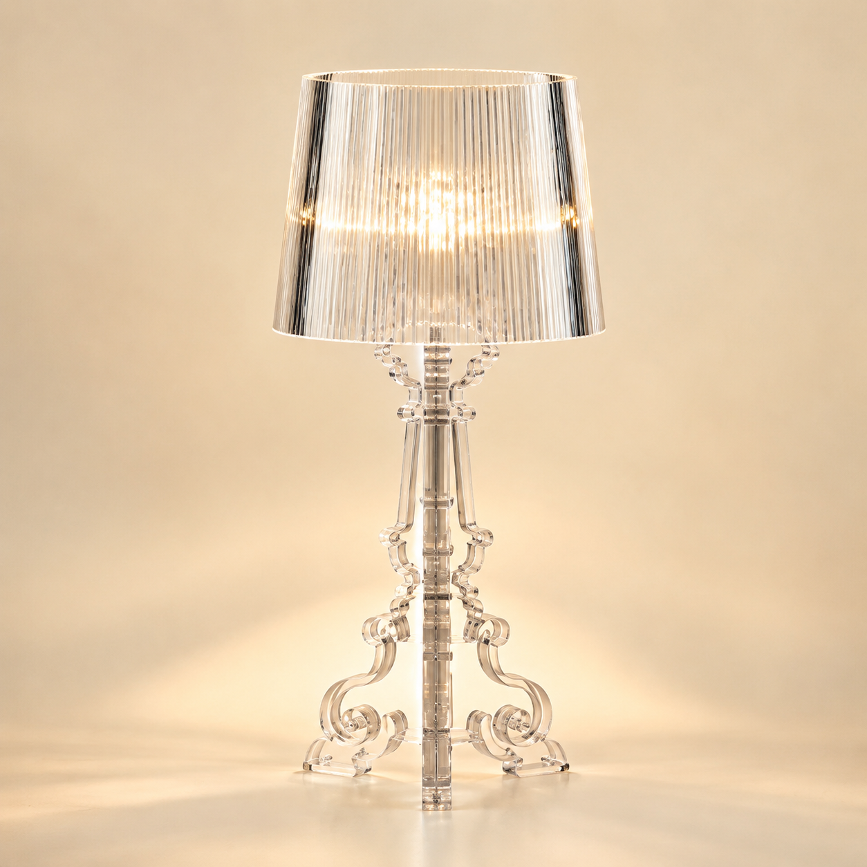 Lampe de Table Baroque Transparente