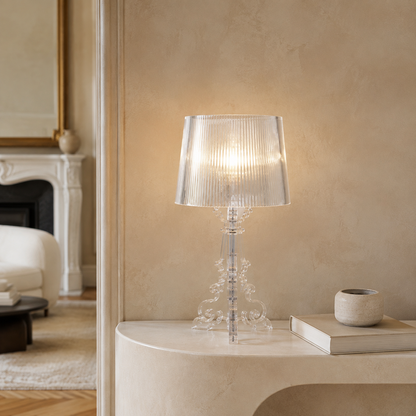 Lampe de Table Baroque Transparente