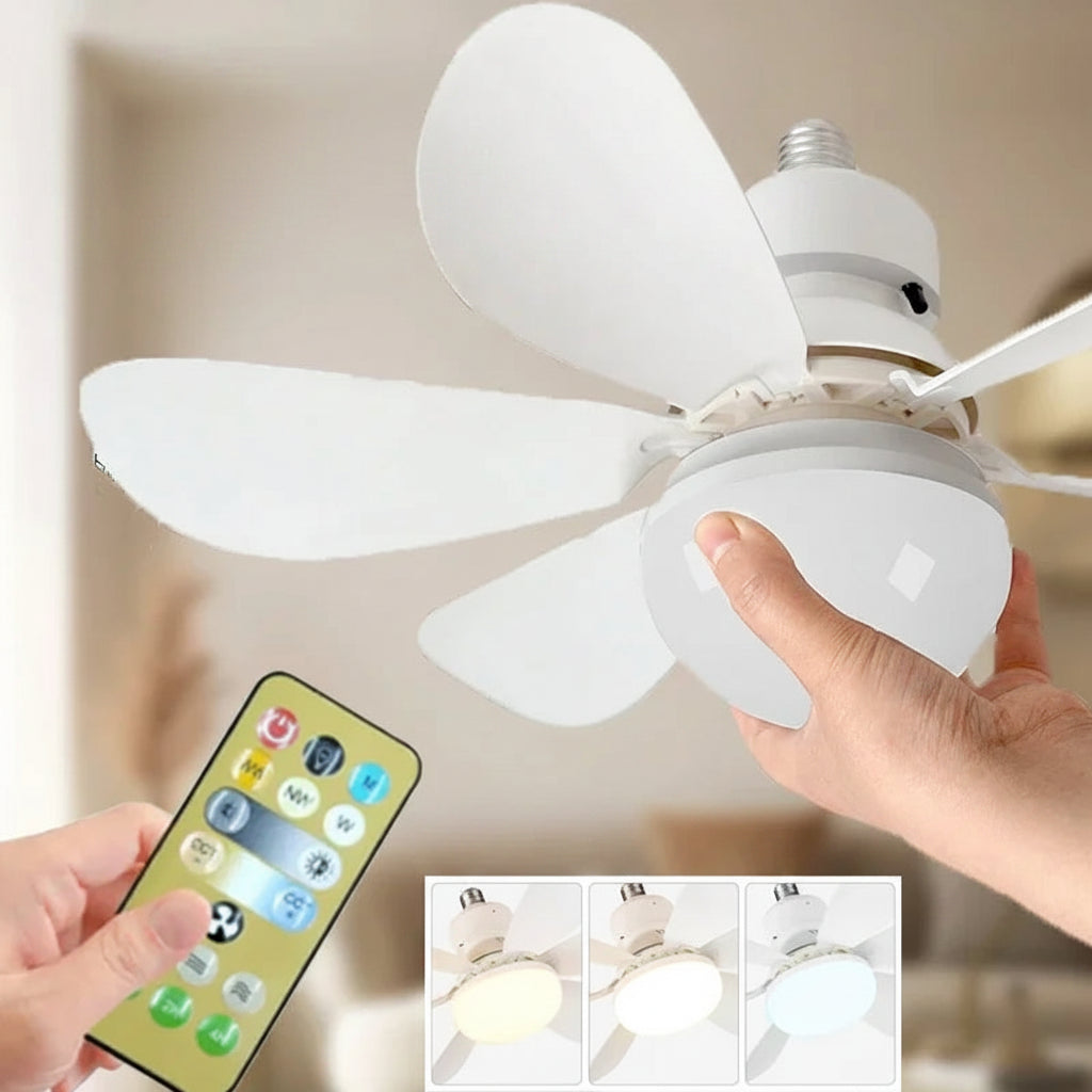 Plafonnier Ventilateur LED Silencieux