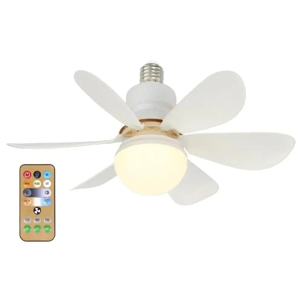 Plafonnier Ventilateur LED Silencieux