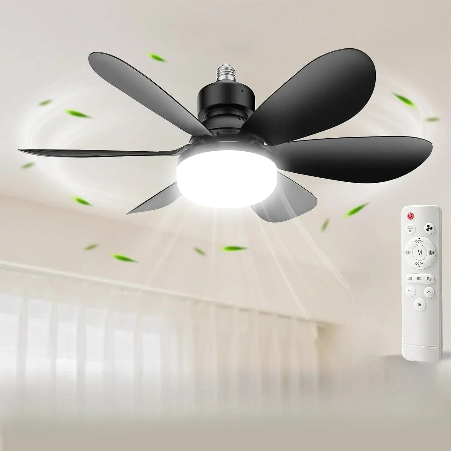Plafonnier Ventilateur LED Silencieux
