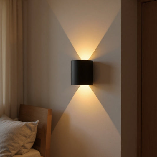 Applique Murale LED pour Intérieur et Extérieur dans un intérieur chaleureux