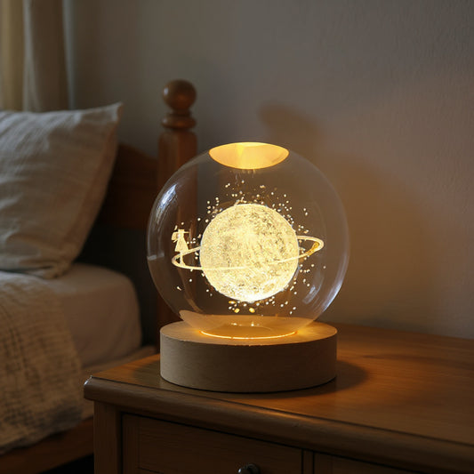 Boule de Cristal Élégance dans un intérieur chaleureux