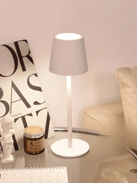 Lampe de Bureau | Sans Fil Tactile Blanc