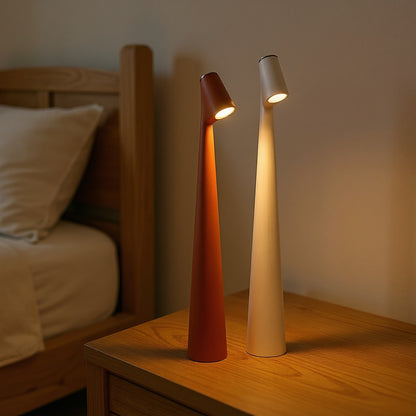 Lampe de chevet   rétro Glow dans un intérieur chaleureux