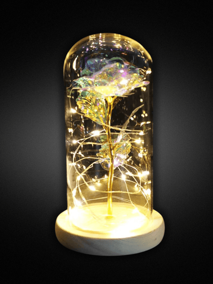 Lampe de Chevet | Romantique Rose Enchantée couleur vive