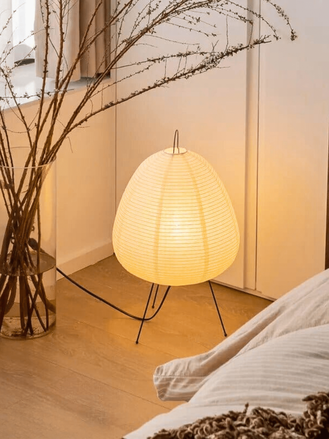 Lampe Japonaise | Sérénité Blanc