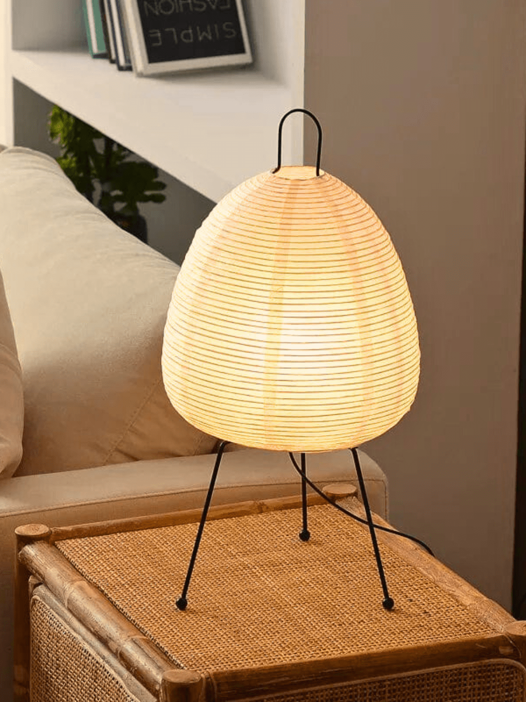 Lampe Japonaise | Sérénité Blanc