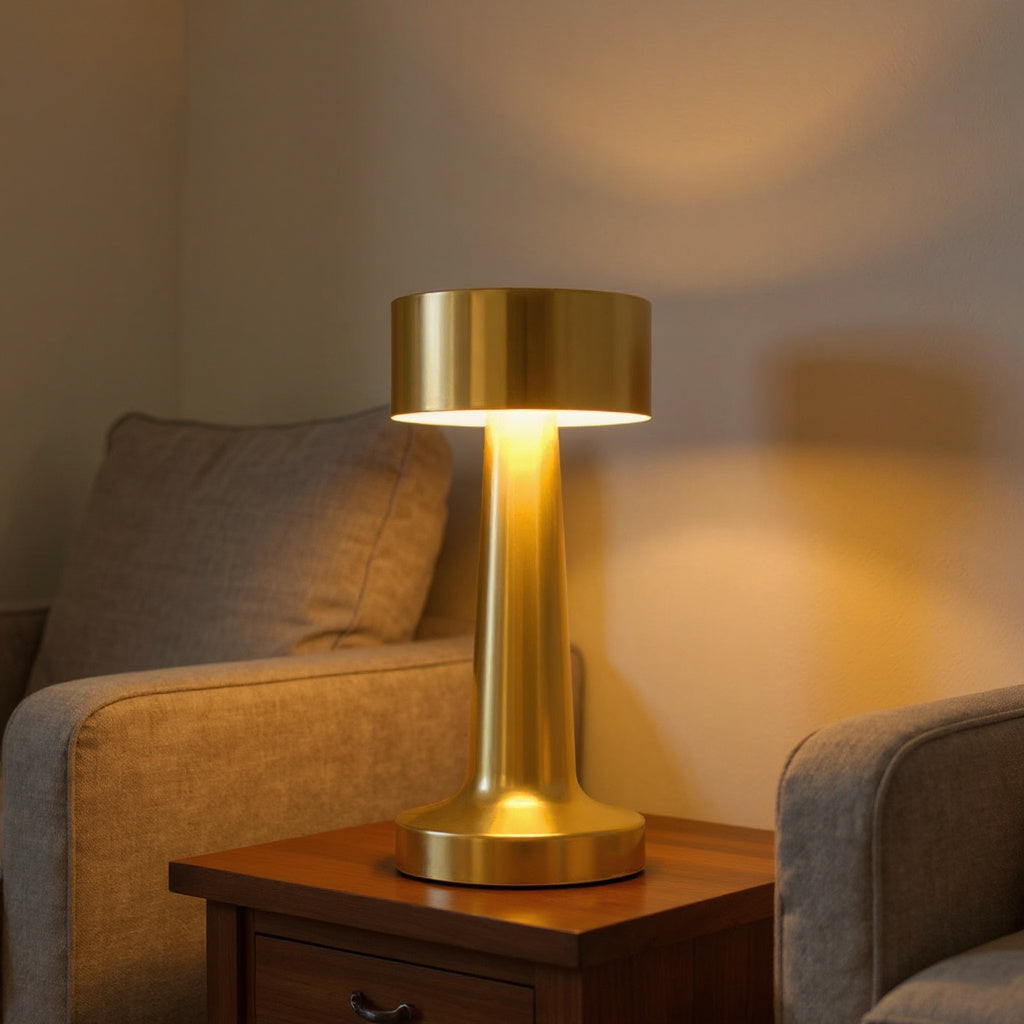 Lampe Rétro dans un intérieur chaleureux