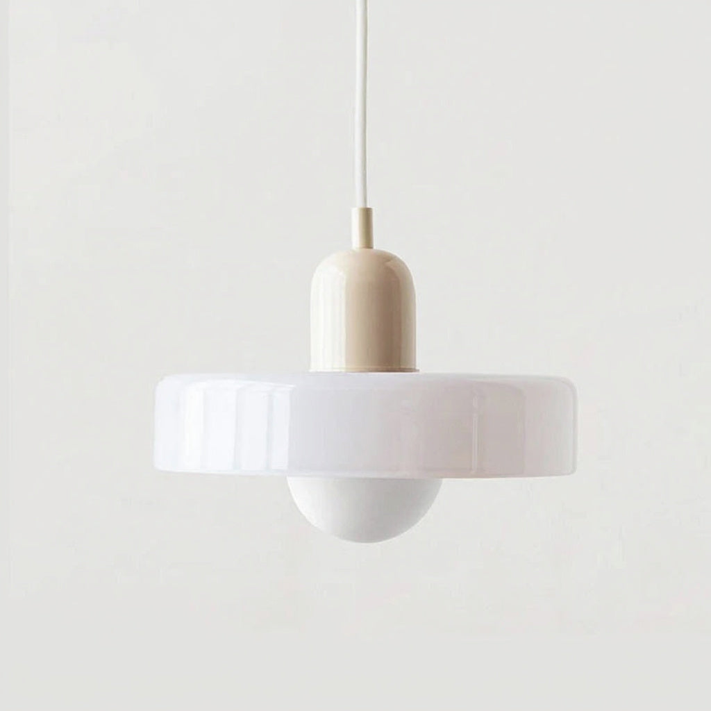 Plafonnier Méditerranée - Beige et Blanc