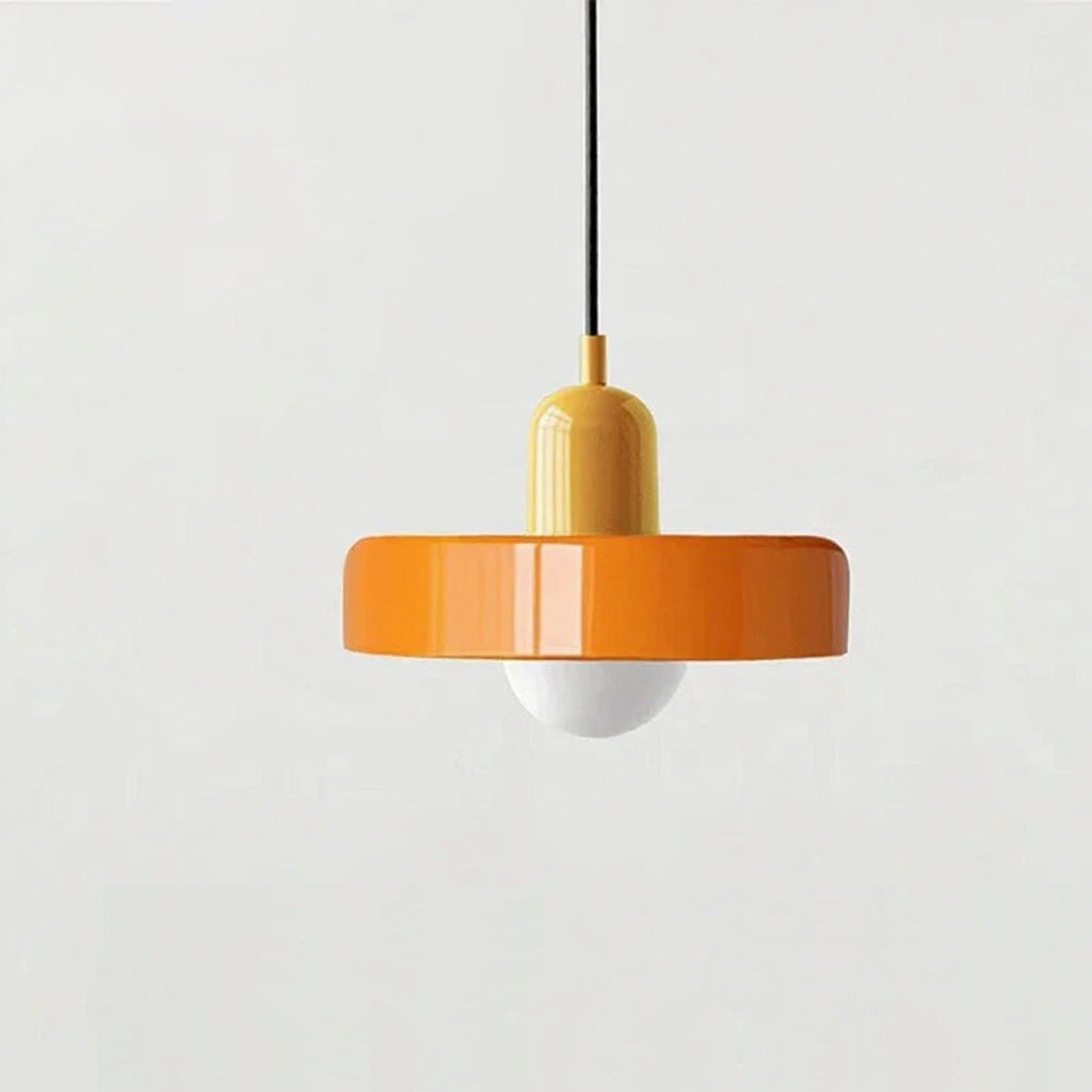 Plafonnier Méditerranée - Jaune et Orange